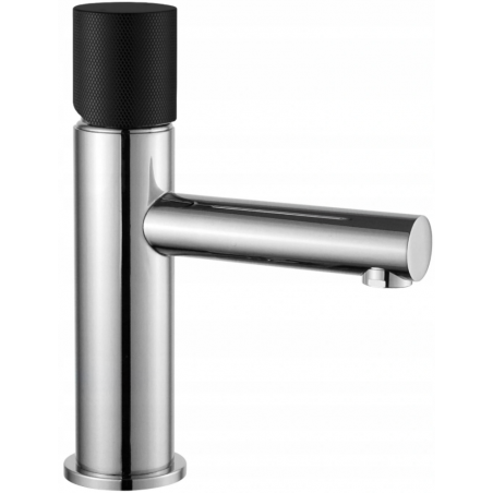 Mexen Elba One robinet de lavabo, Chrome/Noir - 74101-07