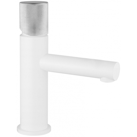 Mexen Elba One robinet de lavabo, Blanc/Chrome - 74101-22