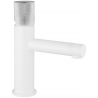 Mexen Elba One robinet de lavabo, Blanc/Chrome - 74101-22