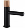 Mexen Elba One robinet de lavabo, Noir/Or rose - 74101-76