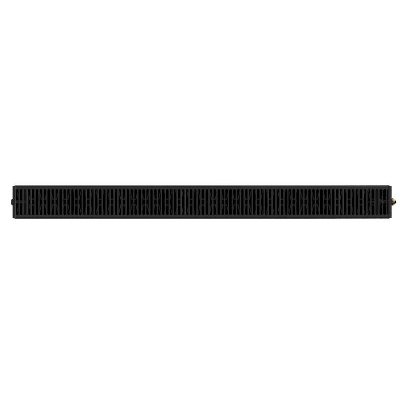Mexen Flat CVF22 radiateur plat 600 x 1000 mm, raccordement inférieur, 1582 W, noir - W622F-060-100-70