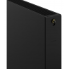 Radiateur plat Mexen CVF22 600 x 1000 mm, connexion inférieure, 1582 W, noir - W622F-060-100-70