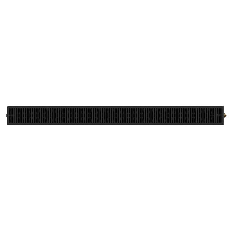 Mexen Flat CVF22 radiateur à panneaux 600 x 1400 mm, connexion inférieure, 2215 W, noir - W622F-060-140-70