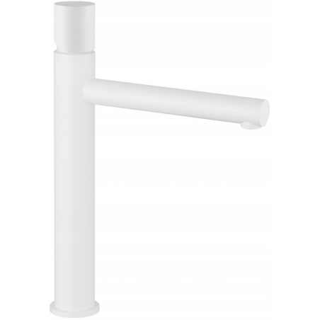Mexen Elba One robinet de lavabo haut, Blanc - 74111-20