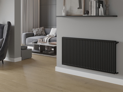Radiateur à panneau Mexen C11 400 x 1800 mm, raccordement latéral, 1166 W, noir - W411-040-180-70