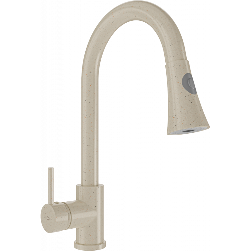 Mexen Elia robinet de cuisine, Beige - 670101-69