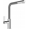 Mexen Flora robinet de cuisine, Chrome/Gris - 670401-06