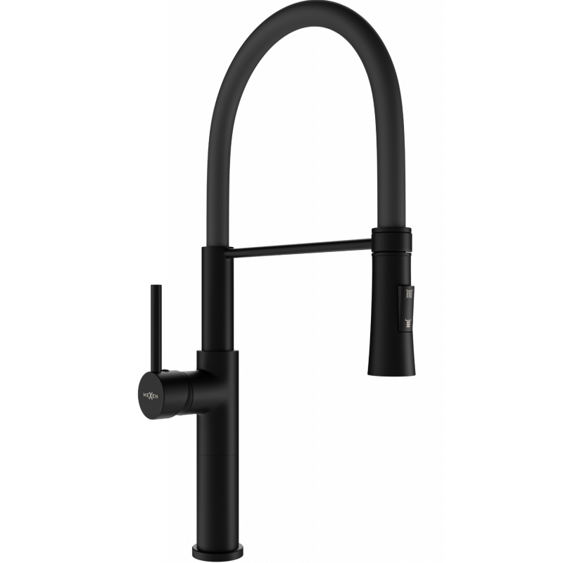 Mexen Dina robinet de cuisine, Noir - 672701-70
