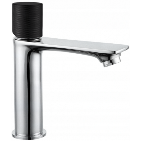 Mexen Royo One robinet de lavabo, Chrome/Noir - 72201-07
