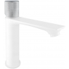 Mexen Royo One robinet de lavabo, Blanc/Chrome - 72201-22