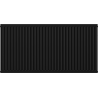 Mexen C11 radiateur plat 900 x 1300 mm, raccordement latéral, 1655 W, noir - W411-090-130-70
