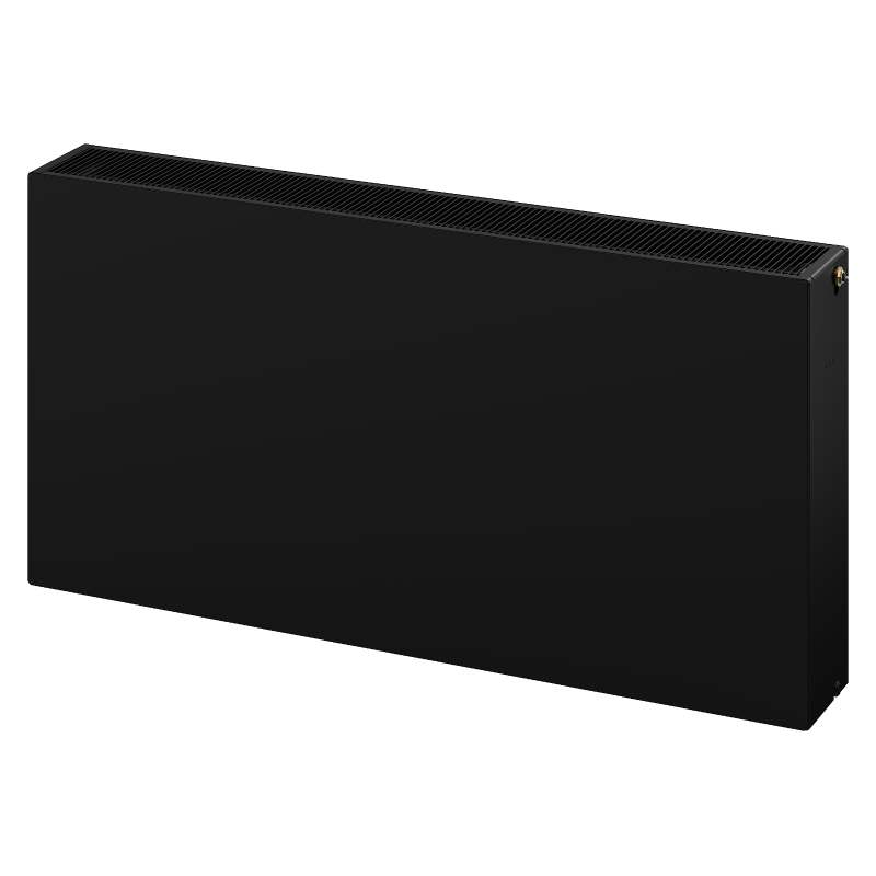Radiateur plat Mexen Flat CVF33 600 x 400 mm, connexion inférieure, 880 W, noir - W633F-060-040-70