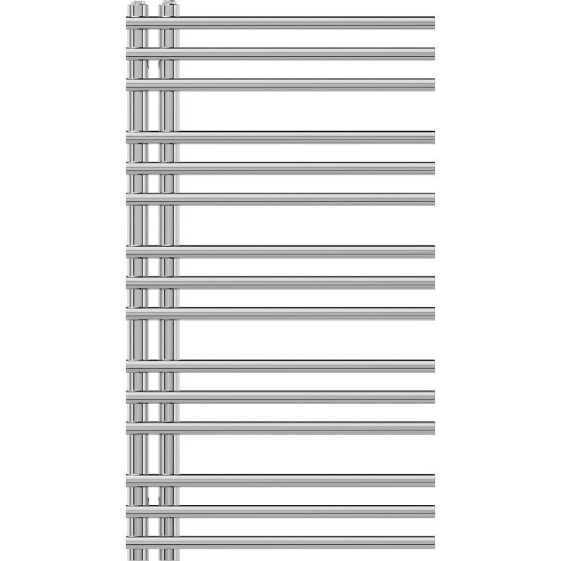Mexen Neptun radiateur de salle de bain décoratif 900 x 500 mm, 291 W, chrome - W101-0900-500-00-01