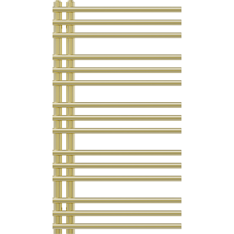 Mexen Neptun radiateur de salle de bain décoratif 900 x 500 mm, 291 W, doré - W101-0900-500-00-50