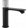 Mexen Royo One robinet de lavabo, Noir/Chrome - 72201-77