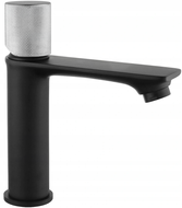 Mexen Royo One robinet de lavabo, Noir/Chrome - 72201-77