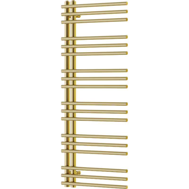 Mexen Neptun radiateur de salle de bains décoratif 1200 x 500 mm, 360 W, doré - W101-1200-500-00-50