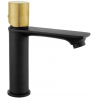 Mexen Royo One robinet de lavabo, Noir/Or - 72201-75