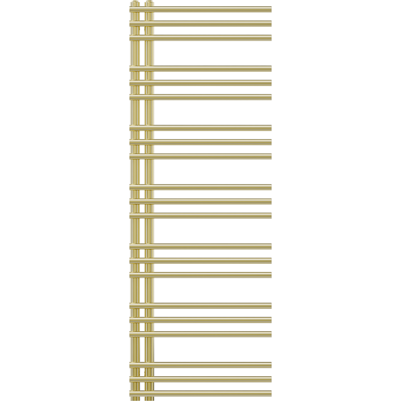 Mexen Neptun radiateur de salle de bains décoratif 1400 x 500 mm, 420 W, doré - W101-1400-500-00-50