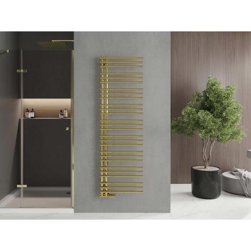 Mexen Neptun radiateur décoratif salle de bain 1600 x 500 mm, 523 W, doré - W101-1600-500-00-50