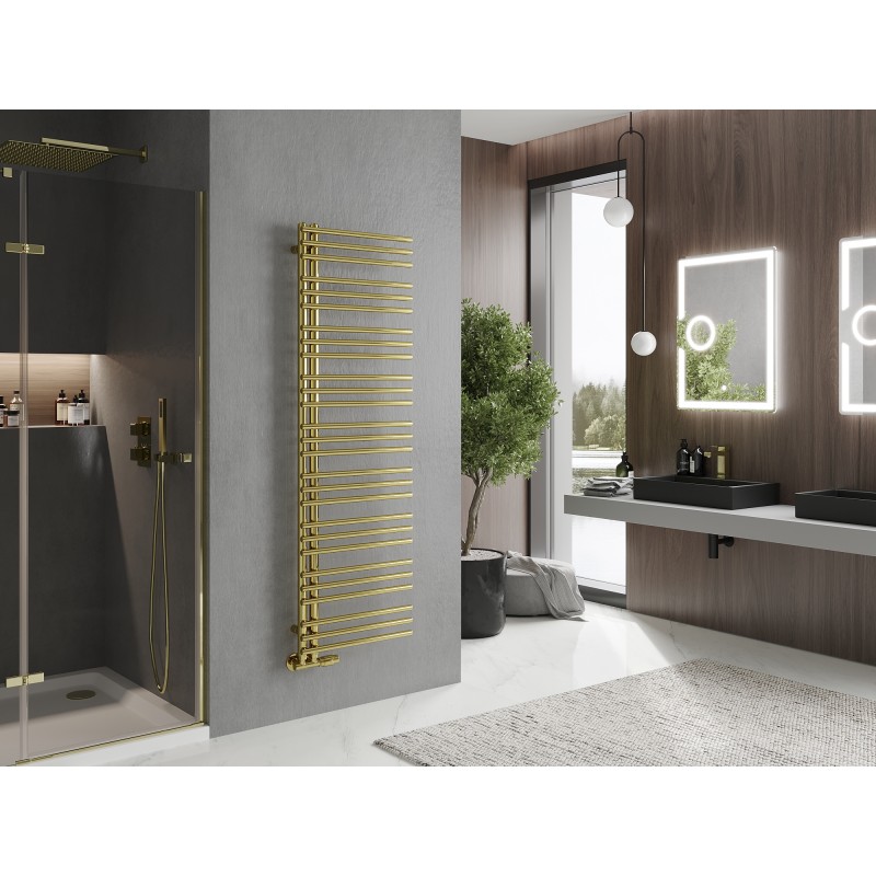 Mexen Neptun radiateur décoratif salle de bain 1600 x 500 mm, 523 W, doré - W101-1600-500-00-50