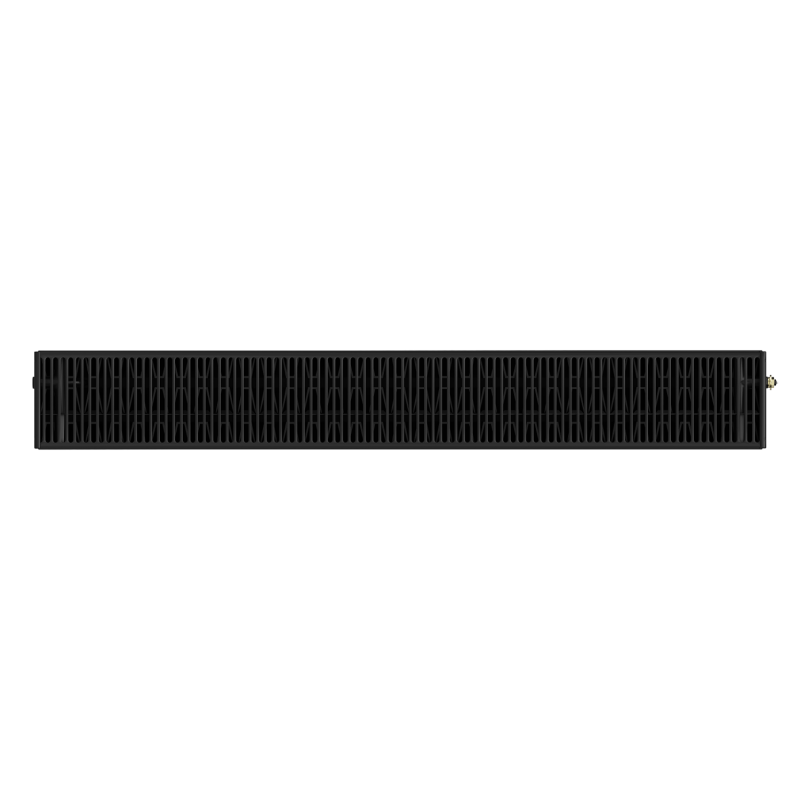 Mexen Flat CVF33 radiateur plat 900 x 1100 mm, raccordement inférieur, 3301 W, noir - W633F-090-110-70