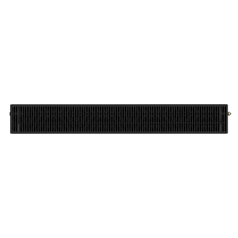 Mexen Flat CVF33 radiateur plat 900 x 1200 mm, connexion inférieure, 3601 W, noir - W633F-090-120-70
