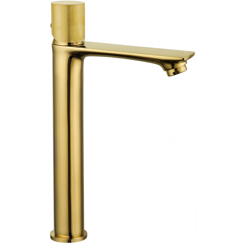 Mexen Royo One robinet de lavabo haut, doré - 72211-50