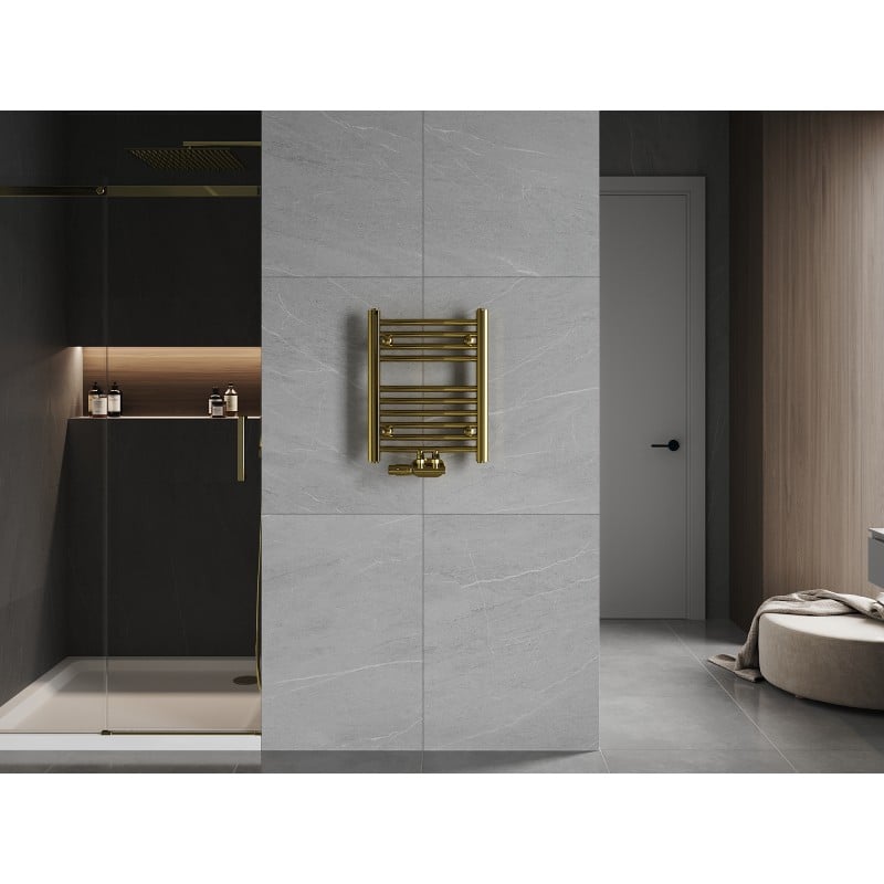 Mexen Ares radiateur de salle de bain 500 x 400 mm, 142 W, doré - W102-0500-400-00-50
