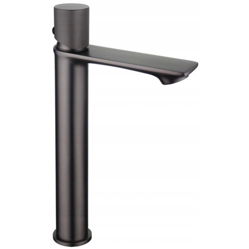 Mexen Royo One robinet de lavabo haut, gris armé brossé - 72211-66