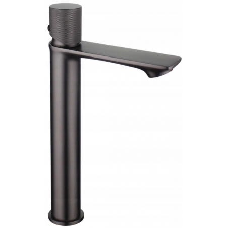 Mexen Royo One robinet de lavabo haut, gris armé brossé - 72211-66