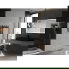 Mexen Ares radiateur de salle de bains 500 x 400 mm, 179 W, anthracite - W102-0500-400-00-66