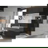 Mexen Ares radiateur de salle de bain 700 x 400 mm, 189 W, chrome - W102-0700-400-00-01