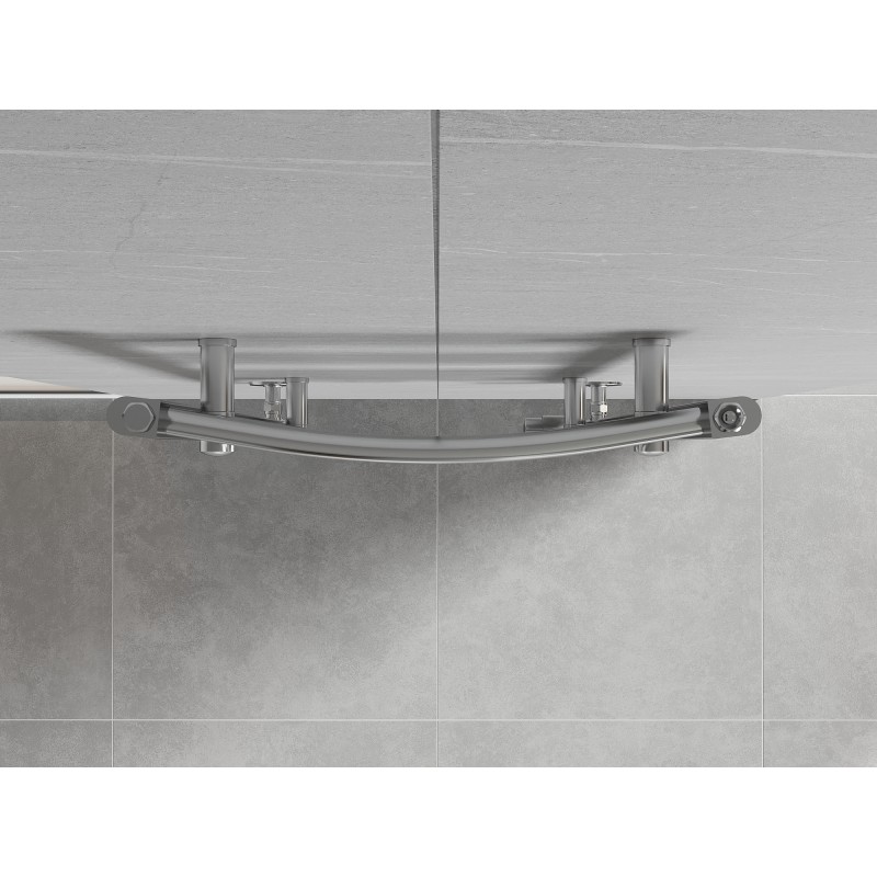 Mexen Ares radiateur de salle de bains 700 x 500 mm, 226 W, chrome - W102-0700-500-00-01