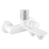 Mexen Royo One robinet de bain, Blanc/Chrome - 72231-22