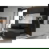 Mexen Ares radiateur de salle de bain 700 x 500 mm, 286 W, anthracite - W102-0700-500-00-66
