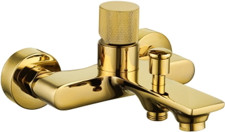 Mexen Royo One robinet de baignoire doré - 72231-50