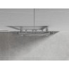 Mexen Ares radiateur de salle de bain 900 x 400 mm, 246 W, chrome - W102-0900-400-00-01