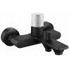 Mexen Royo One robinet de baignoire, noir/chromé - 72230-77