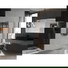 Mexen Ares radiateur de salle de bain 900 x 400 mm, 312 W, anthracite - W102-0900-400-00-66