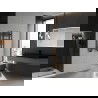 Mexen Ares radiateur de salle de bain 900 x 400 mm, 312 W, anthracite - W102-0900-400-00-66