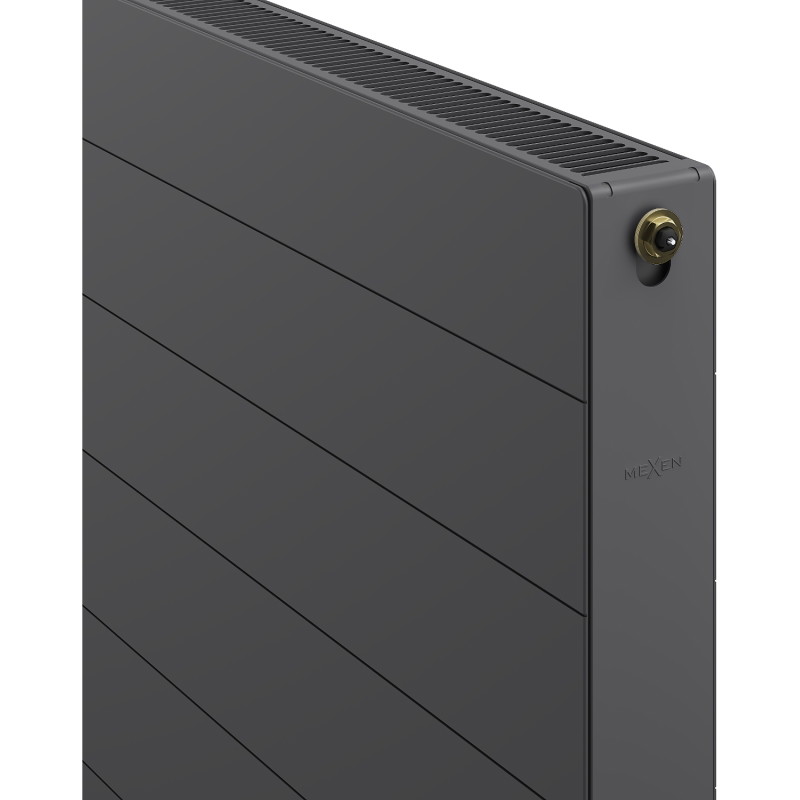 Mexen CVL21 Radiateur plat Line 500 x 1500 mm, raccordement inférieur, 1512 W, anthracite - W621L-050-150-66