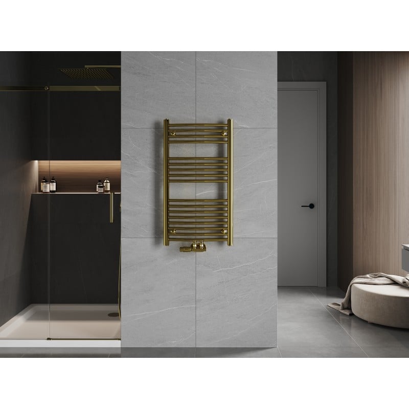 Mexen Ares radiateur de salle de bain 900 x 500 mm, 294 W, or - W102-0900-500-00-50