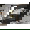 Mexen Ares radiateur de salle de bain 900 x 500 mm, 294 W, doré - W102-0900-500-00-50