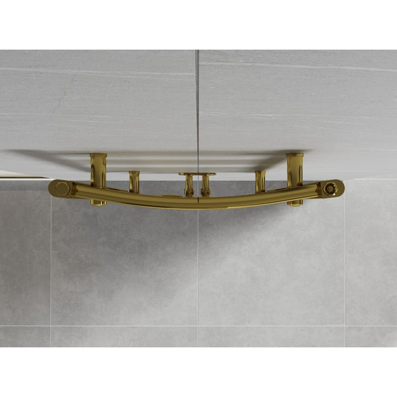 Mexen Ares radiateur de salle de bain 900 x 500 mm, 294 W, or - W102-0900-500-00-50
