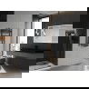 Mexen Ares radiateur de salle de bain 900 x 500 mm, 372 W, anthracite - W102-0900-500-00-66