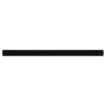 Mexen C21 radiateur à plaque 400 x 1400 mm, raccordement latéral, 1297 W, noir - W421-040-140-70