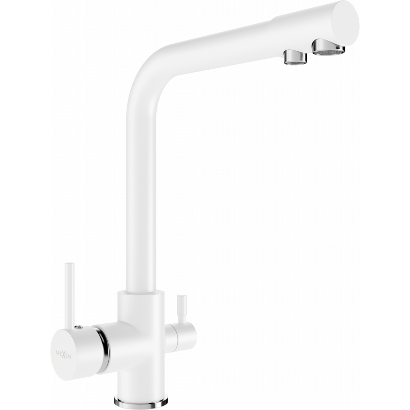 Mexen Duero robinet de cuisine, blanc - 671600-20