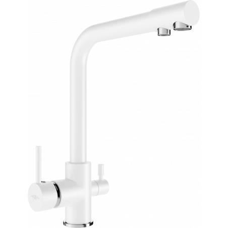 Mexen Duero robinet de cuisine, blanc - 671600-20