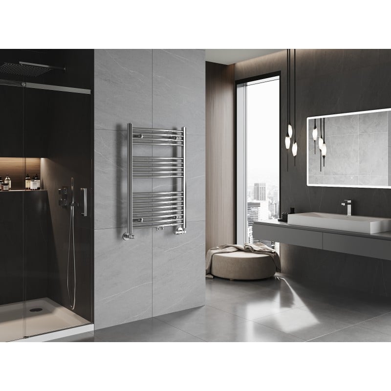 Mexen Ares radiateur de salle de bain 900 x 600 mm, 342 W, chrome - W102-0900-600-00-01